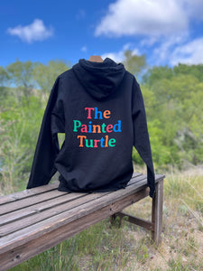 Black Pullover Hoodie Sweatshirt