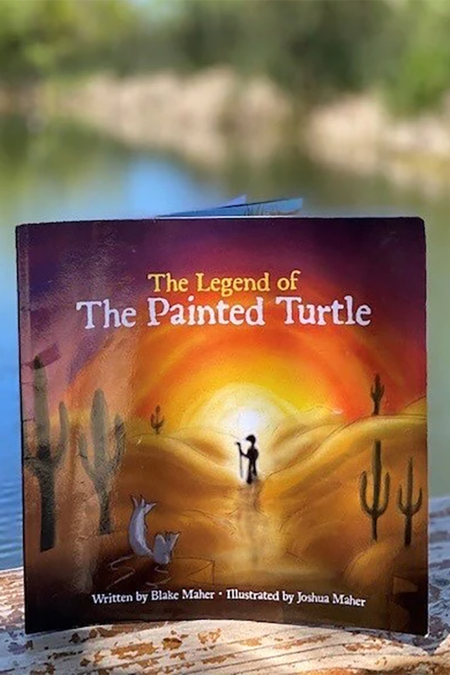 The Legend of The Painted Turtle - Book
